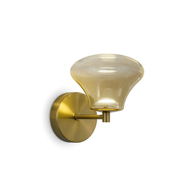 TORCH W 3W DIM Gold Wall Lamp