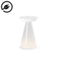 TORUS GLASS White Rechargeable Lamp