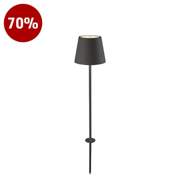 Tra3 Dark Gray Rechargeable Lamp