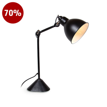 Trix-C-T-Bk Black Table Lamp