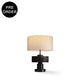VIERA-T470-HYACINTH-GF-WH - Brushed Dark Grey / Off White - Table Lamp