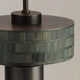 VIERA-T470-HYACINTH-WH - Brushed Dark Grey / Off White - Table Lamp