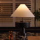 VIERA-T485-HYACINTH-GF-WH - Brushed Dark Grey / Off White - Table Lamp