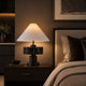 VIERA-T620-HYACINTH-GF-WH - Brushed Dark Grey / Off White - Table Lamp