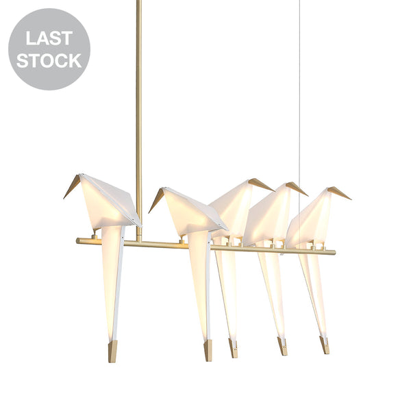 Vilo-Pl White / Gold Hanging Lamp