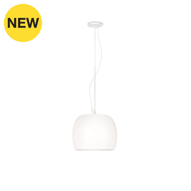 Viro-P Ø260 / Matt White Hanging Lamp