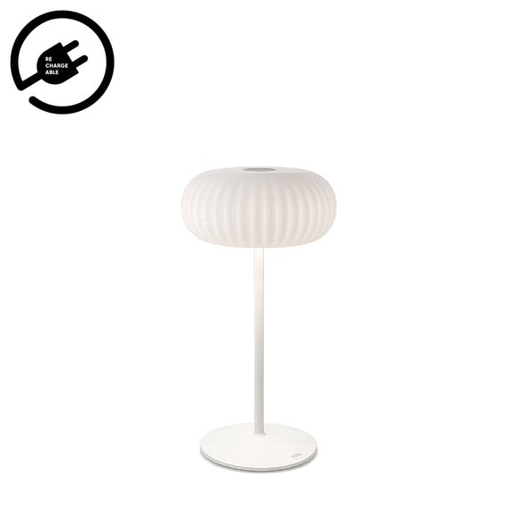 VITRO PLUS - White - Rechargeable Lamp