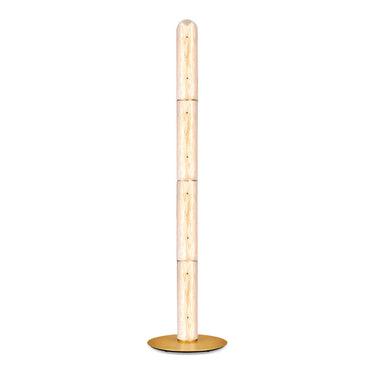 VIZTARA-F160-BRA Brass Floor Lamp