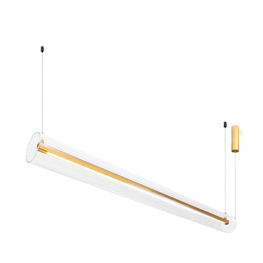 Voltis-P120 Brushed Gold Hanging Lamp