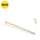 Voltis-P120 Brushed Gold Hanging Lamp