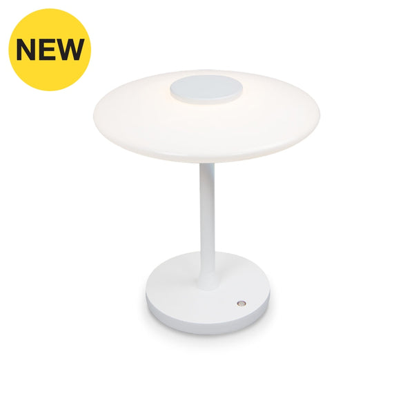 Vyro-Tb-Ww White Table Lamp