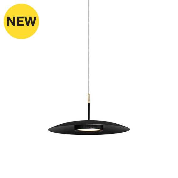 Waffle - Ps Black Hanging Lamp