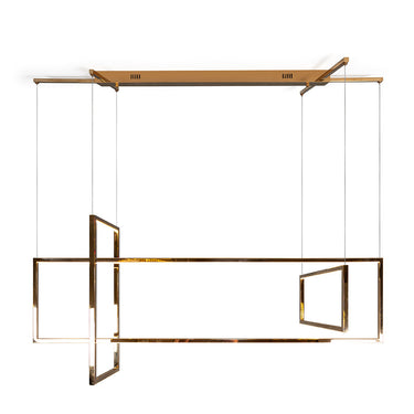 Wrap-P140 Rose Gold Hanging Lamp