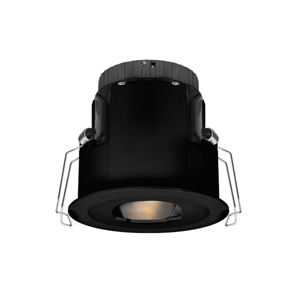 Wush Black Recessed Downlight