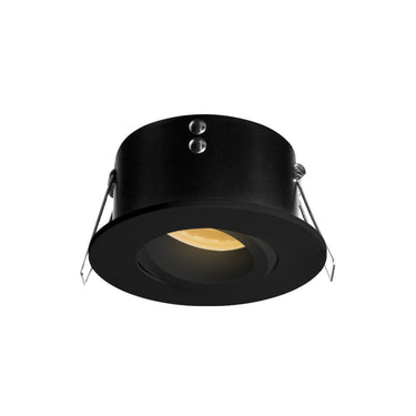 X-Box-1H/G-Adj-Ip65-Gu10 Black Recessed Downlight