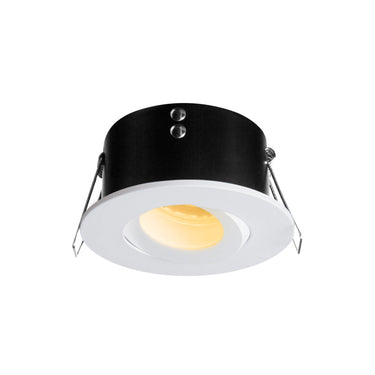 X-Box-1H/G-Adj-Ip65-Gu10 White Recessed Downlight