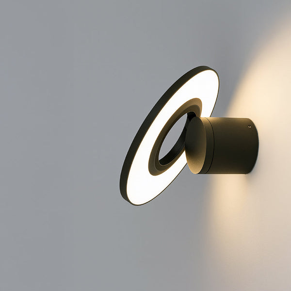 ZUPA W 8W DGY Dark Gray Exterior Wall Lamp