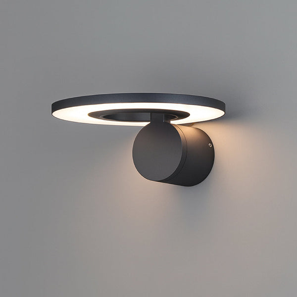 ZUPA W 8W DGY Dark Gray Exterior Wall Lamp