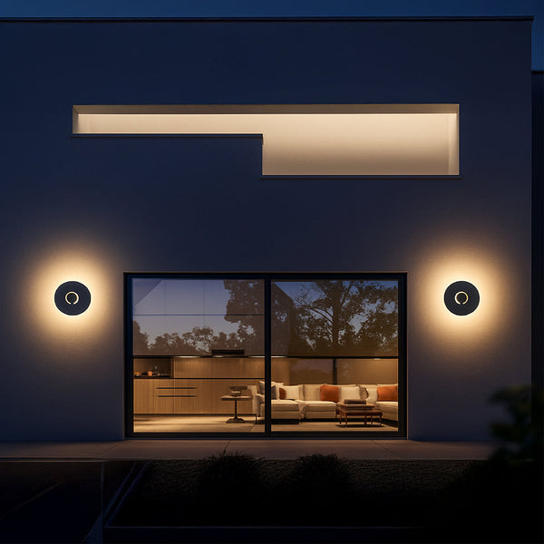 ZUPA W 8W DGY Dark Gray Exterior Wall Lamp