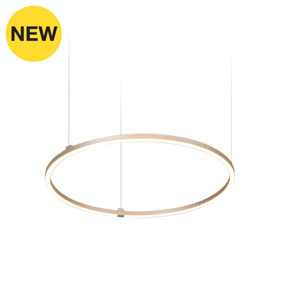 Zenic-Agd Arctic Gold / 600 Mm Hanging Lamp