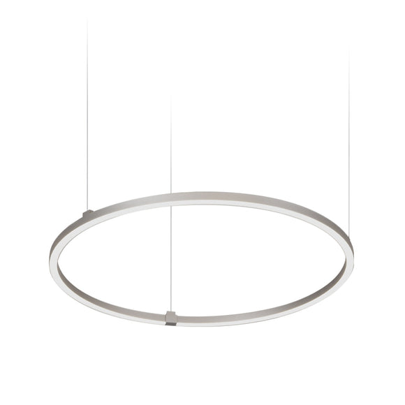 Zenic-Nk Nickel / 900 Mm Hanging Lamp