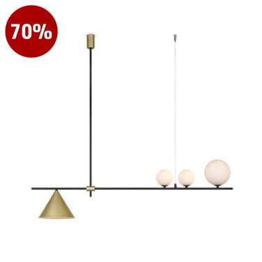 BLIV-P Brass / Black Hanging Lamp