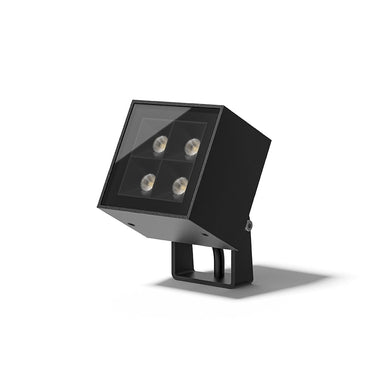 Blox-Dgy Dark Gray Exterior Spotlight