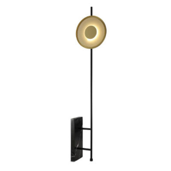 Ml21740-1-350 Black / Gold Floor Lamp