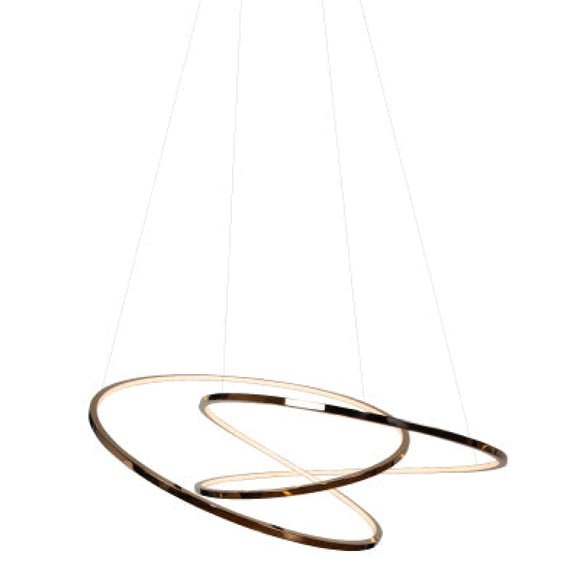 Renio-B Rose Gold Hanging Lamp