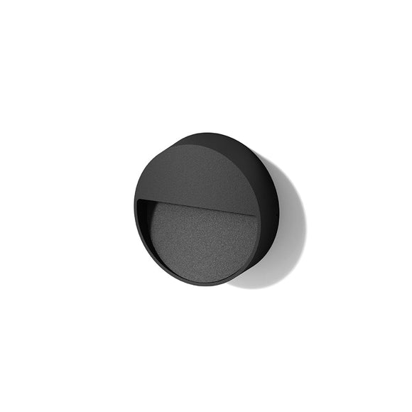 Senie-Rd-Dgy Dark Gray Exterior Step & Wall Surface Lamp