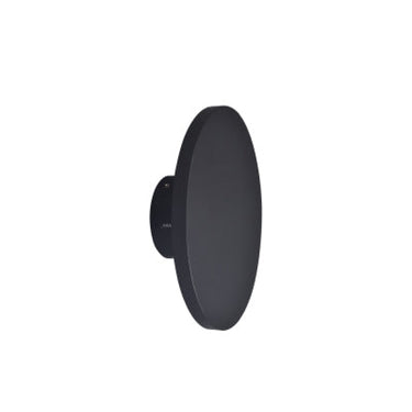 St-Hbd03-12W-120D-3000K-Bk Black Exterior Wall Lamp