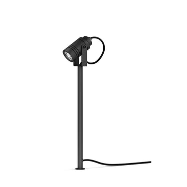 Tally-Dgy Dark Gray Exterior Spotlight